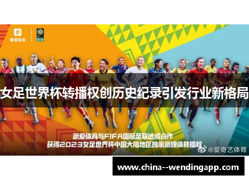 女足世界杯转播权创历史纪录引发行业新格局