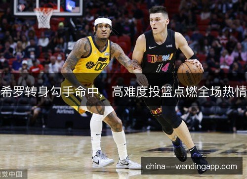 希罗转身勾手命中，高难度投篮点燃全场热情