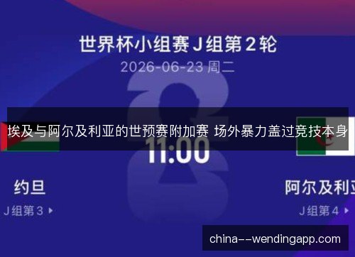 埃及与阿尔及利亚的世预赛附加赛 场外暴力盖过竞技本身
